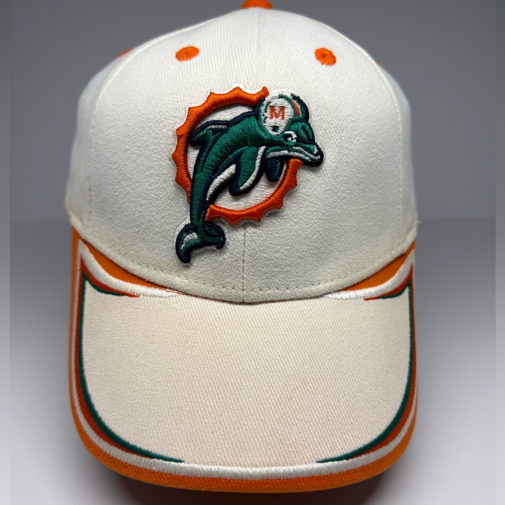Miami Dolphins NFL Adjustable Strapback Hat Old Logo Retro Baseball Cap